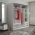 Hanah Home Garderober Kale-7148, 220x210x52 cm, Beli