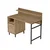 Hanah home Radni sto 120x99,8x54cm Orah