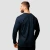 GymBeam Muška majica dugih rukava Basic Navy