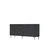 Hanah Home komoda Moka 180, 180 cm, antracit / srebrna