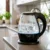 Adler AD 1224 electric kettle 1.5 L Black,Transparent 2000 W