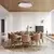 LED prigušiva plafonska lampa KERN LED/80W/230V pr. 80 cm zlatna + daljinski upravljač