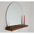 Hanah Home Ogledalo Sunset, 70x70cm, Braon