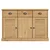 Komoda s ladicama VIGO 113 x 40 x 75 cm od masivne borovine