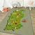 Conceptum Hypnose Tepih Hmi Kdc-84, Pravougaoni, 100 x 140 cm, Zeleni