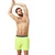 Speedo hyperboom band 16 watershort yellow s - uk32