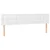 Vidaxl Box spring postelja z vzmetnico bela 180x200 cm umetno usnje