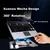 Future Gaming Stalak za laptop FZ5,360° rotirajući, Podesiv, Srebrne boje