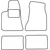 Textile car mats Chrysler 300C 2004-2012