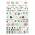 LK - Nail stickers - Nalepnice za nokte, LV