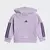 Adidas Komplet trenerka za devojčice I 3S Fl Hd Jog, JV9856, Lavanda