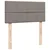 Vidaxl Box spring postelja z vzmetnico taupe 100x200 cm blago