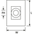 HellermannTyton HellermannTyton pritrdilni podstavek LKC-N66-BK-C1, (20858139)