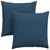 Jastučići za sofu 2 pcs Plava 80 x 80 cm tkanina