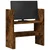 Organizator za stol podesivi boja hrasta 40 x 17 x 41 cm drveni
