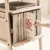 Hanah Home stalak za gramofon CPT4831-50, 50 cm, prirodno drvo