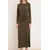 Trendyol Modest Ženska haljina Tctss26Eb00020, Kaki