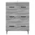 Ormar s ladicama Siva Sonoma 66 x 34,5 x 89,5 cm