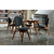 HANAH HOME Trpezarijski sto i stolice Touch Wooden Anthracite