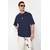 Trendyol Muška majica Tmnss23Ts00243, Tamnoplava