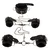 Zado Leather Restraint Set 2030730 Black