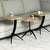 Hanah Home Set klub stolova, 3 komada Pion Hrast