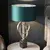 Endon 95225 - Stona lampa 1xE27/10W/230V plava/siva/crna