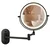 Stensko ogledalo LED Glow Black