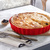 Tart baking dish, ceramic, 32cm/3L, Burgundy - Emile Henry