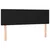 Vidaxl Box spring posteljni z vzmetnico črn 140x190 cm blago