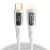 shumee Kabel z inteligentnim stikalom USB-C - iPhone Lightning 1.2m - bel