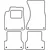 Textile car mats Audi A7 2010-