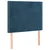 Box spring krevet s madracem tamnoplavi 80 x 200 cm baršunasti
