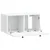 TV ormar za zid Bijela 59,5 x 31 x 30 cm Konstruirano drvo