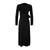 Trendyol Modest Ženska haljina Tctss26Eb00016, Crna
