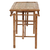 Sklopivi vrtni stol 115 x 50 x 75 cm od bambusa
