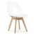 BE Stol MARK - prozorne/naravne noge x 4