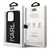 Maska za iPhone 15 Pro Max Karl Lagerfeld 3D Rubber Glitter Logo crna