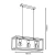 Eglo 49393 - Luster CHARTERHOUSE 3x E27/60W/230V