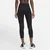 Nike FAST WO CROPPED RUNNING LEGGINGS, ženske helanke za trčanje, crna CZ9238