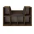 Hanah Home Polica za knjige Livora, 103x63x30 cm, Boje oraha