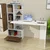 Hanah home Radni sto 120x73,8x61,8cm Orah