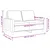 Vidaxl Dvosed temno siv 140 cm blago