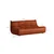 Atelier del Sofa Trosed Bocek, 210x100x80cm, Crveni