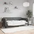 Vidaxl Raztegljiva postelja temno siva 100x200 cm blago