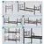 Hanah Home Krevet na sprat Defne, 90x190 cm, Crni