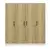 Hanah Home Garderober Kale-2701, 180x190x52 cm, Orah