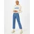 LEVIS Kavbojke Ribcage, modra