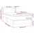 Vidaxl Box spring postelja z vzmetnico svetlo siva 80x200 cm blago