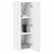 TV zidni ormar Zidne Bijelo 30 x 31 x 100 cm Konstruirano drvo